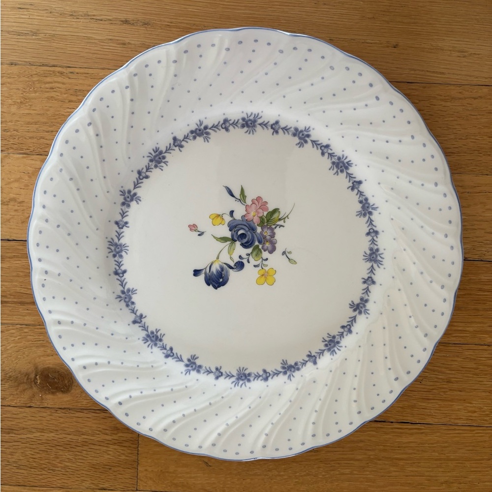 Nikko Blue Peony Porcelain Dinner Plate